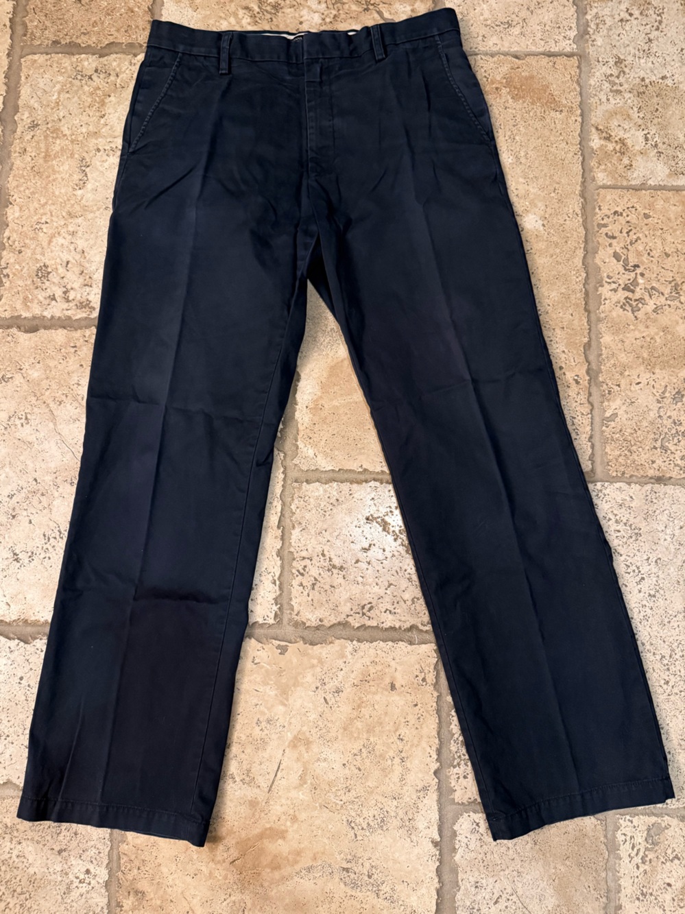 Banana Republic Men's Black Chinos - Straight Leg